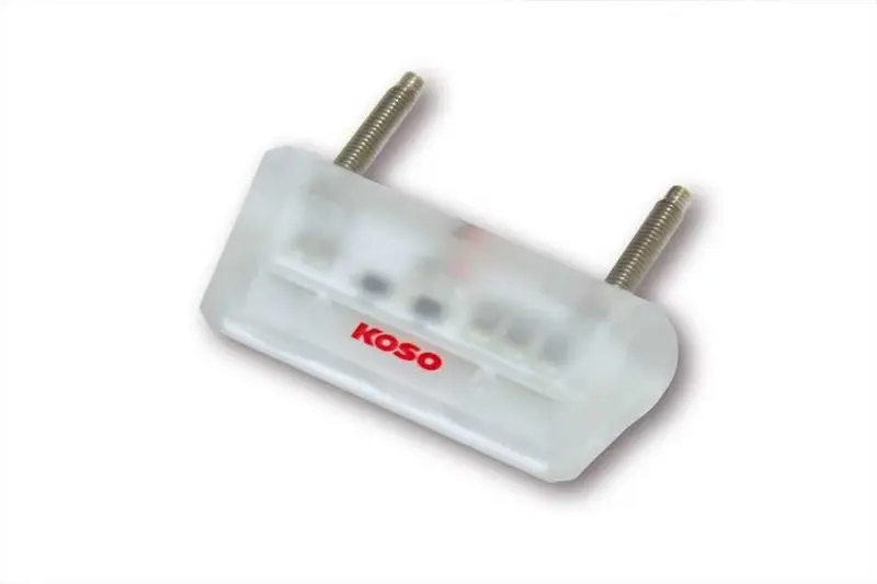 Éclairage de plaque d'immatriculation à leds KOSO - TRANSLUCIDE