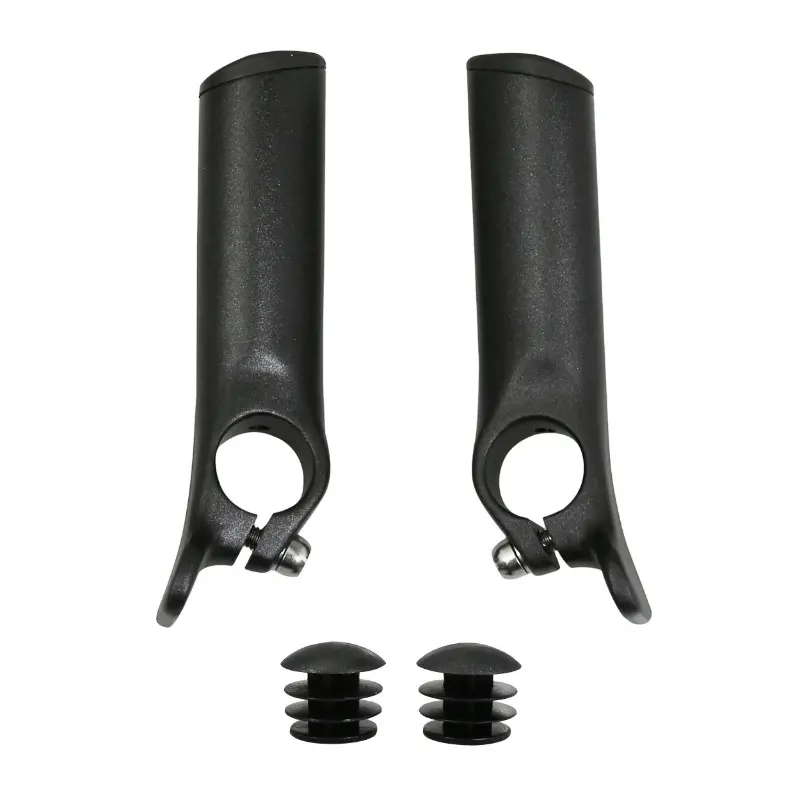 Embout De Cintre Newton Avec Repose Main Noir Mat (Paire)