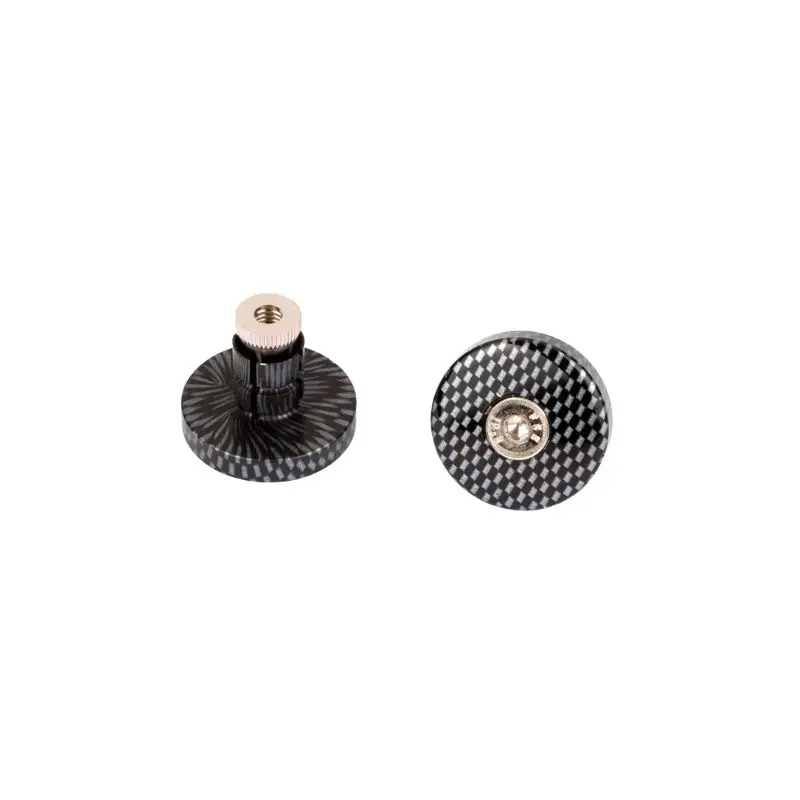 Embouts de guidon - 13-17mm carbone