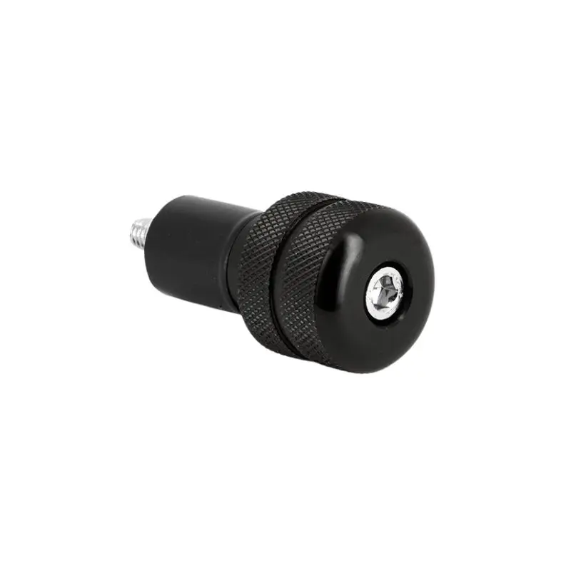 Embouts de guidon - 17mm anodisés noir