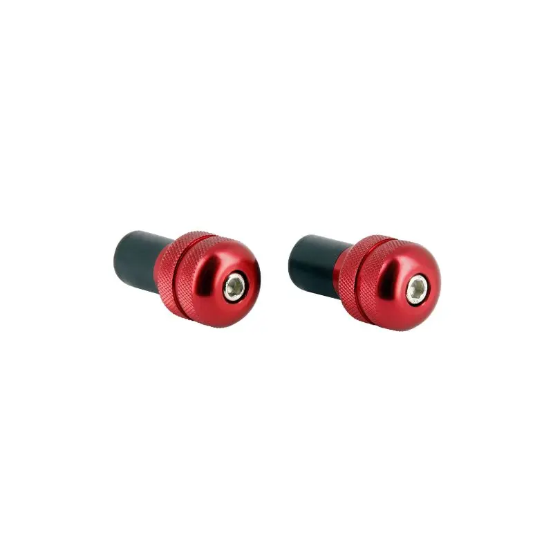 Embouts de guidon - 17mm rouge