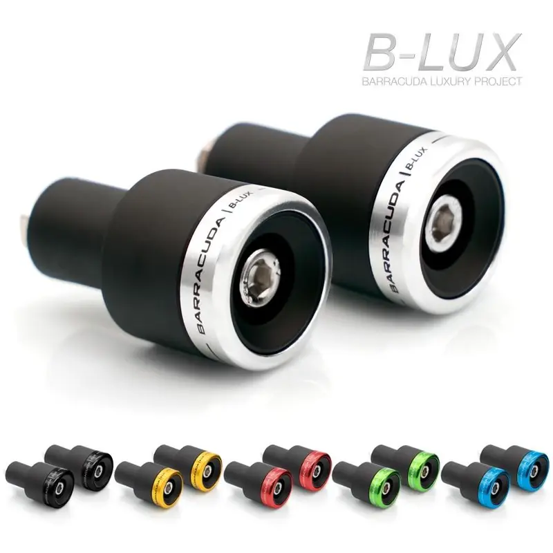 EMBOUTS DE GUIDON B-LUX BLEU (PAIRE) BARRACUDA