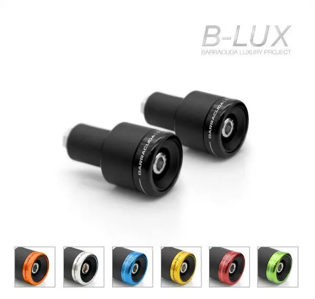 EMBOUTS DE GUIDON B-LUX ORANGE (PAIRE) BARRACUDA
