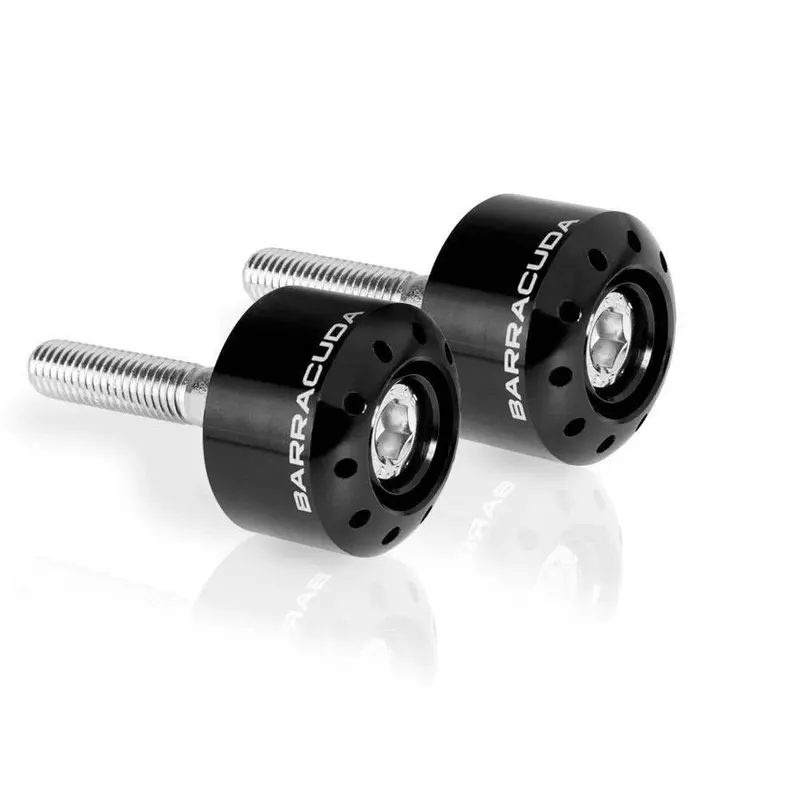 EMBOUTS DE GUIDON BMW NOIR (paire) BARRACUDA
