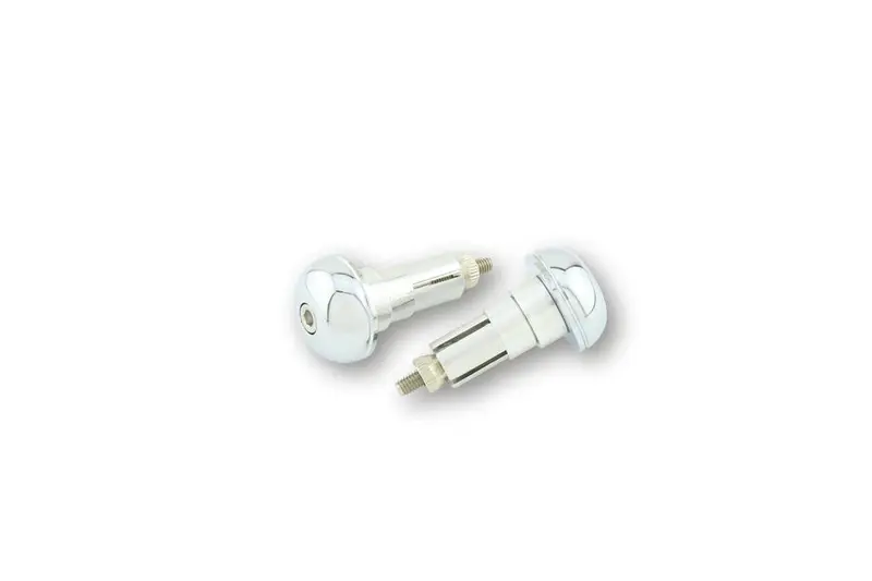 Embouts de guidon HIGHSIDER CLASSIC Chromés Universels