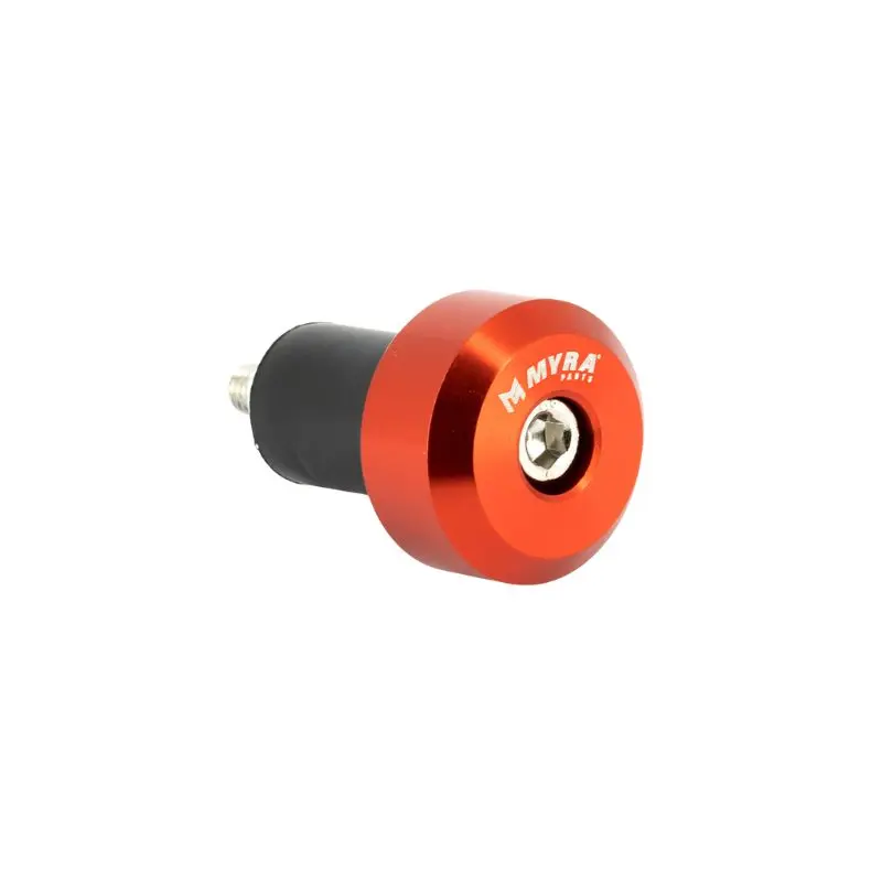 Embouts de guidon Myra - 17mm anodisés orange