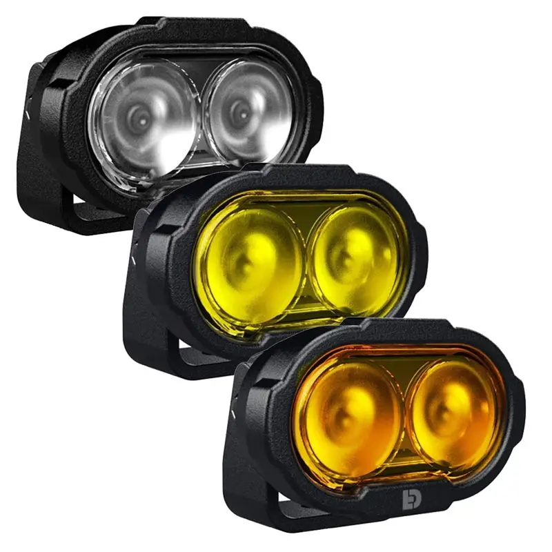 Feu Additionnel DL2 Visibility Flood – LED haute puissance, technologie DataDim™ | Denali Electronics