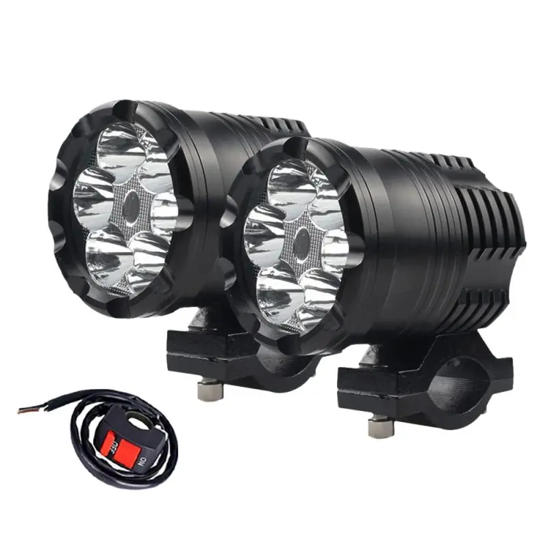Feux additionnels led moto stroboscope