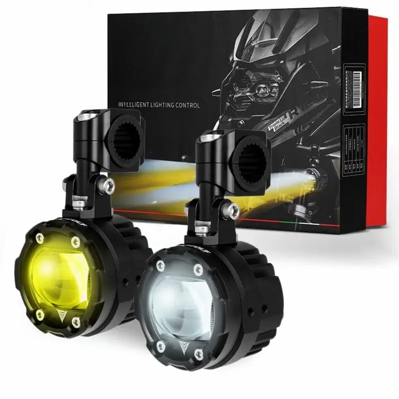 Feux additionnels Magic City Blue ROADRIDER™ – Éclairage intelligent pour moto