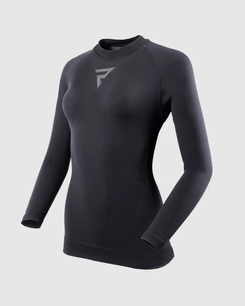 Freeze II Femme Maillot Thermique Noir