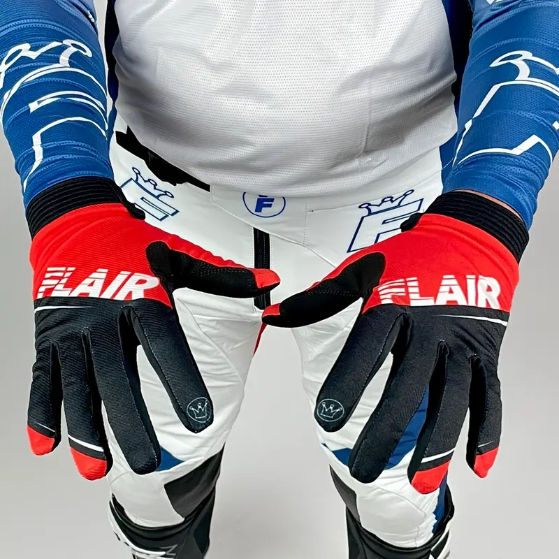Gants Cross FLAIR Rouge
