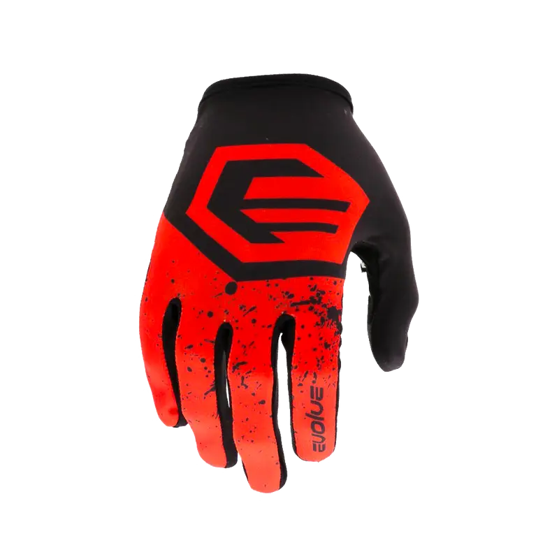 GANTS EVOLVE SPLATTER RED/BLACK