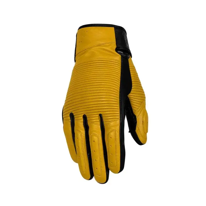 Gants moto été homme - Jimmy jaune