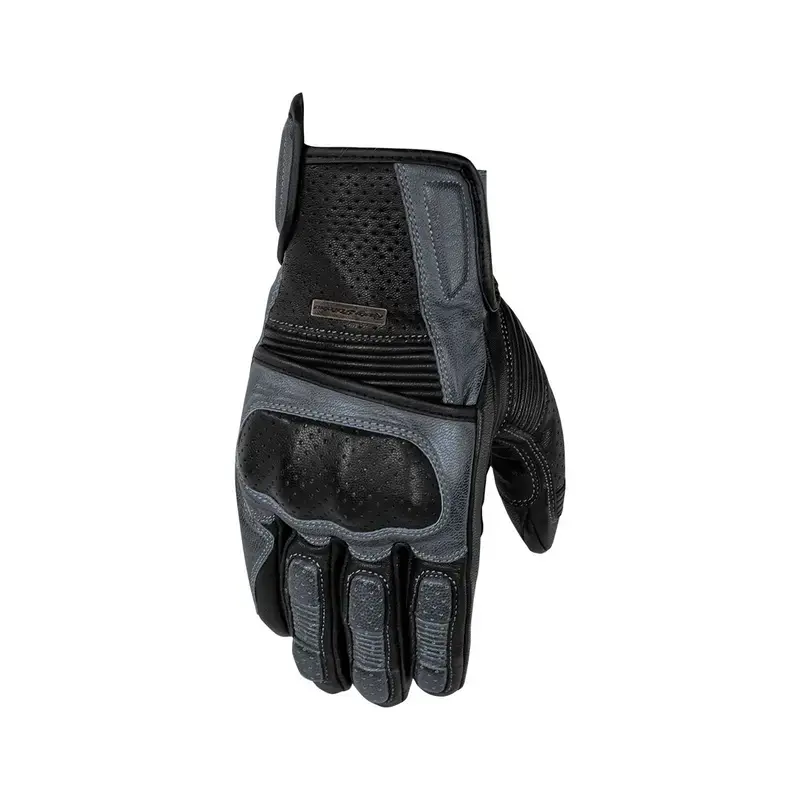 Gants moto été homme - Zeke noir et gris