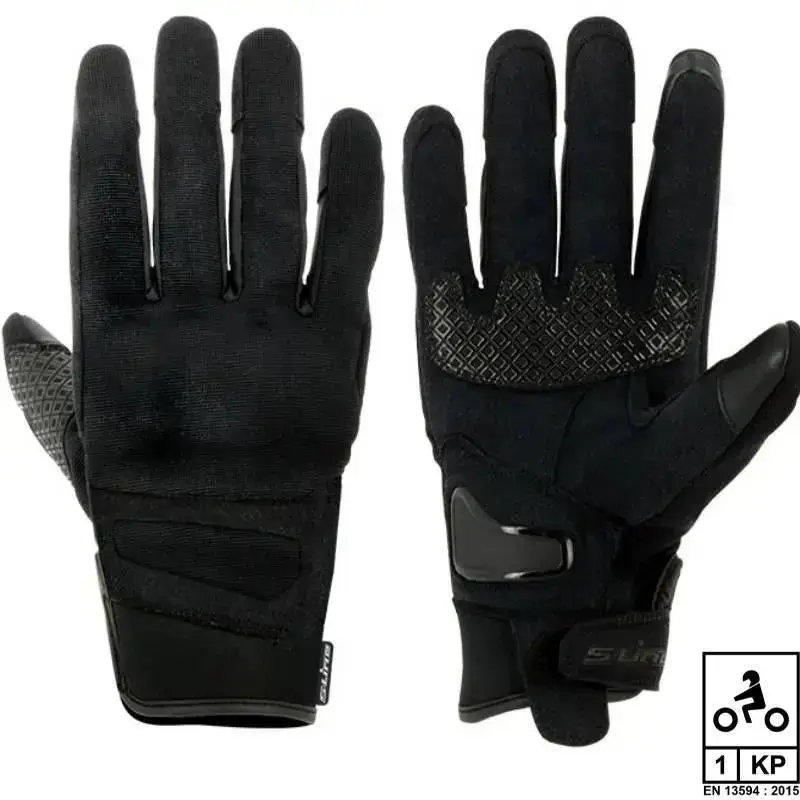 Gants Moto Hiver Textile Homologué CE (1KP) | S-LINE