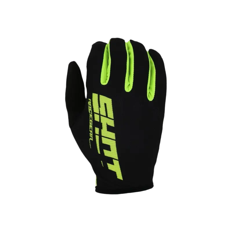 GANTS SHOT BMX ROGUE ULTRALIGHT BLACK NEON YELLOW