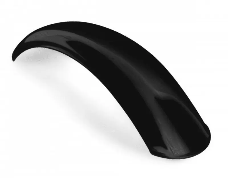 Garde boue Arrière aluminium noir
