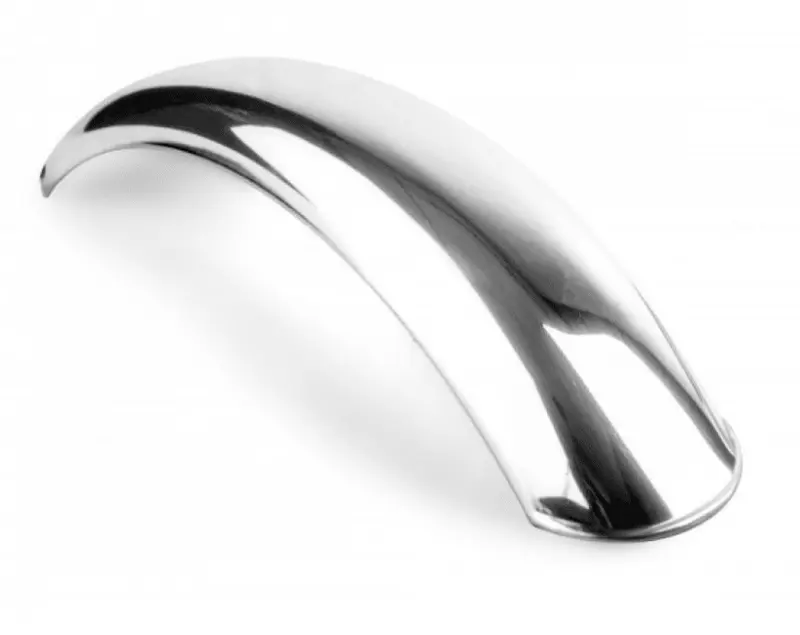 Garde boue Arrière aluminium poli