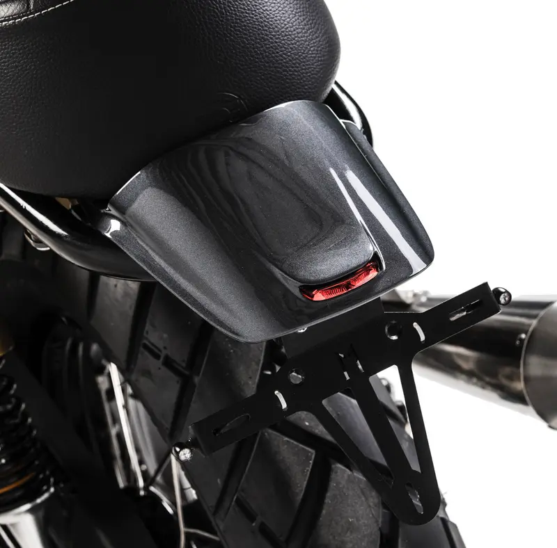 Garde boue scrambler avec feux stop