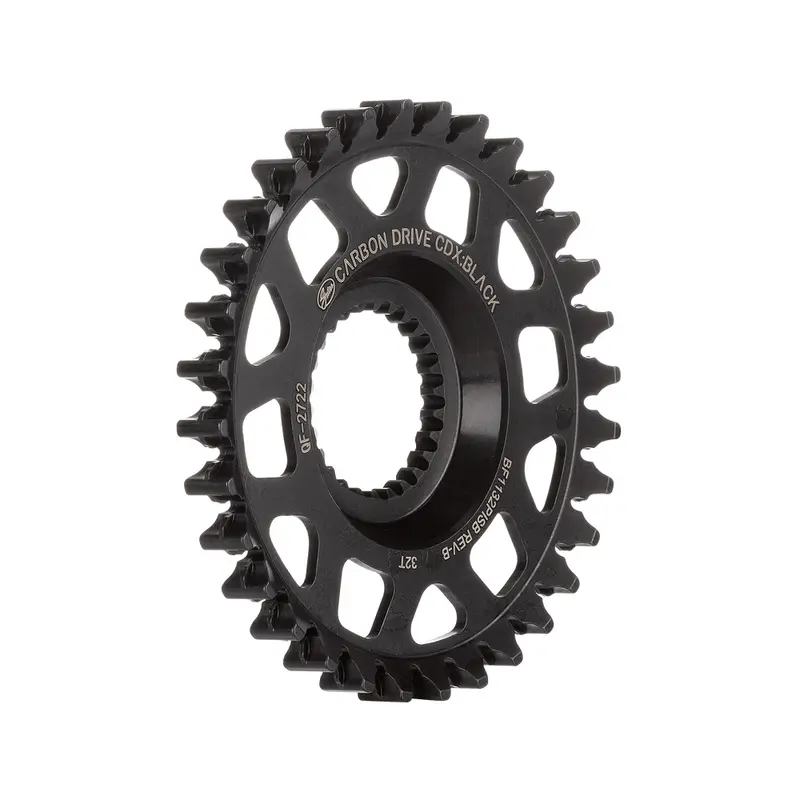Gates CDX Fin Line pignon 32 dents Pinion noir