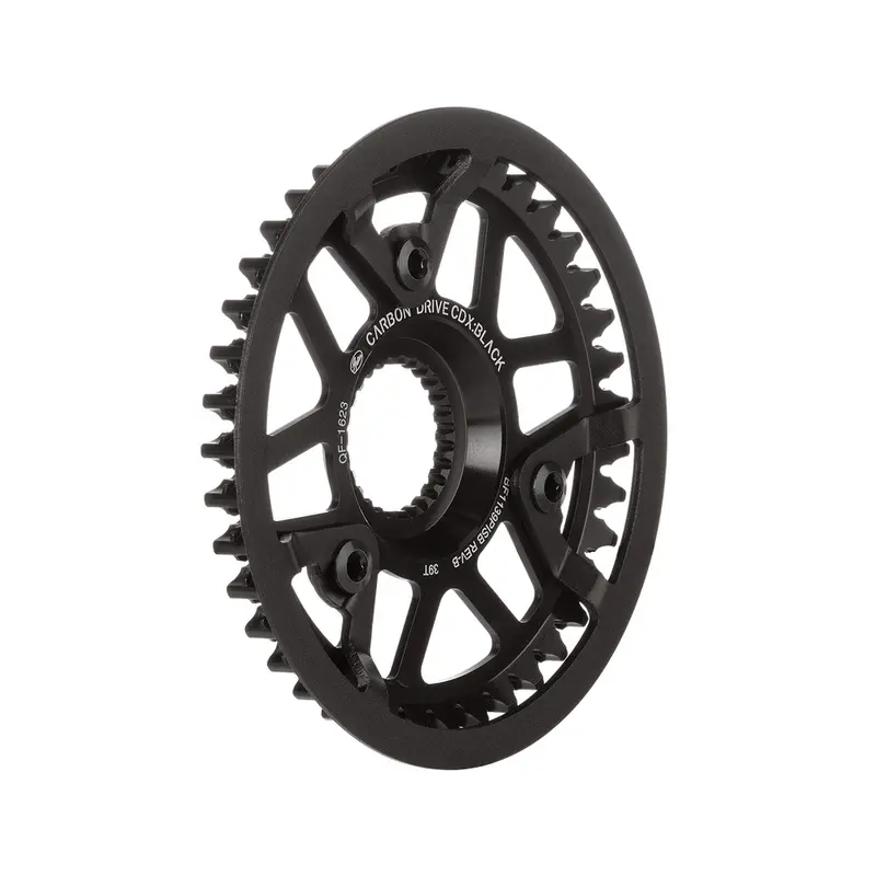 Gates CDX Fin Line pignon 39 dents Pinion noir