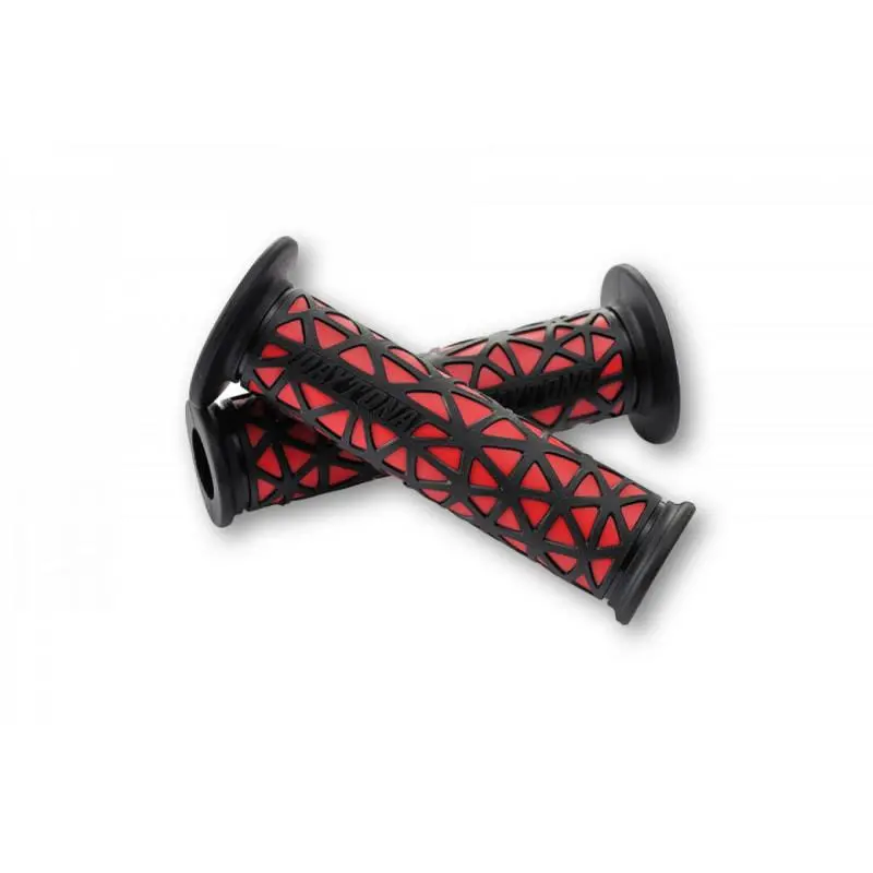 GGD-CELL DAYTONA Paire de poignées rouges - 22mm - open end