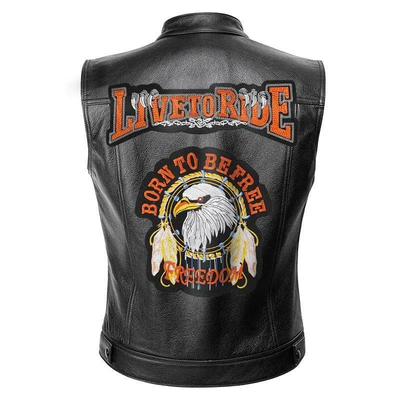 Gilet biker - Born to be free