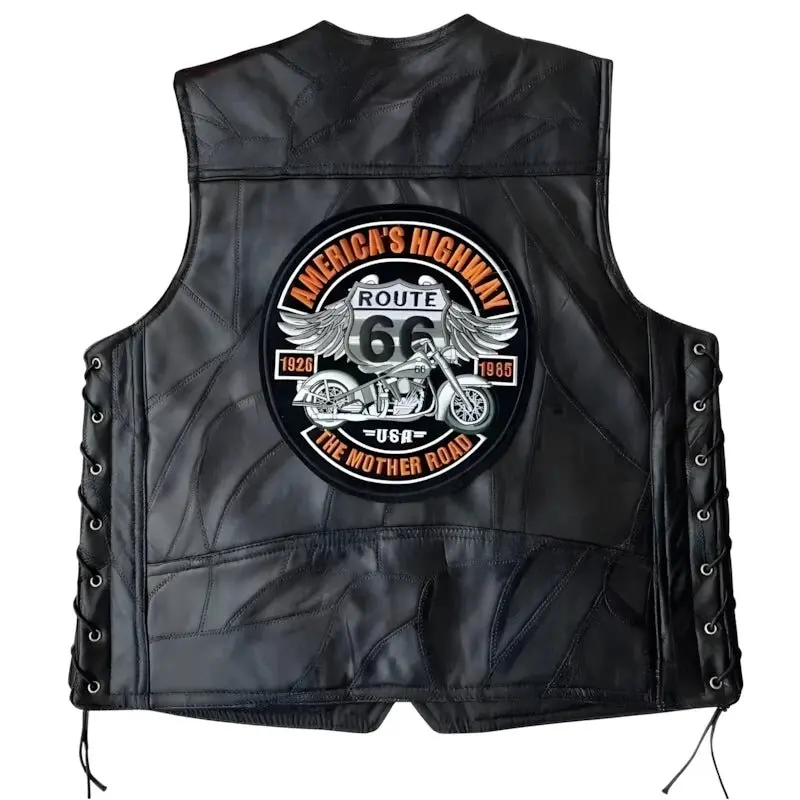 Gilet Biker "Mother Road"