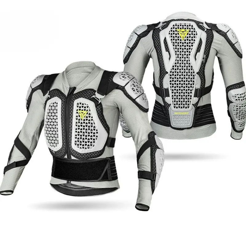 Gilet de protection anatomique moto | Bionic PG1 Blanc