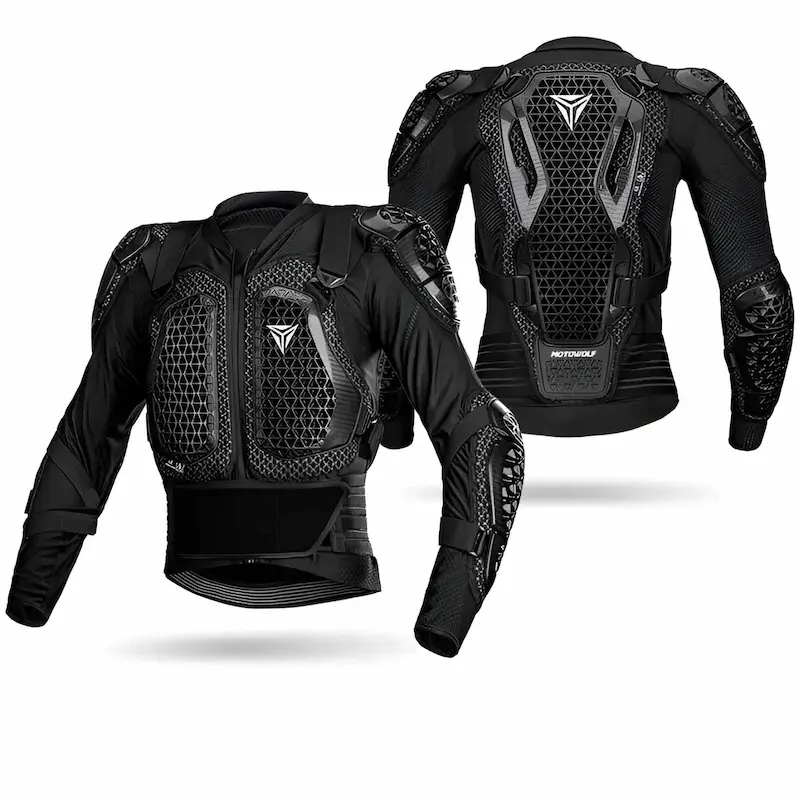 Gilet de protection moto bionic CE Niveau 2 | AxonProtect™