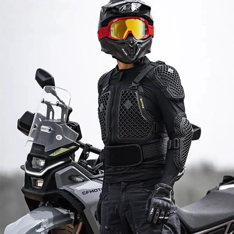 Gilet protection moto été Homologué | Safety Race™