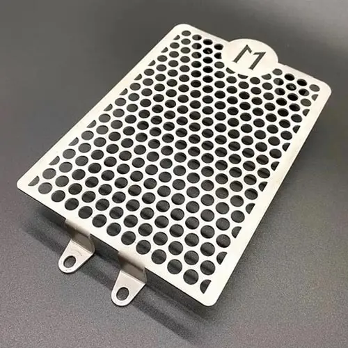 Grille de radiateur d'huile pour Royal Enfield 650 | Le Motographe