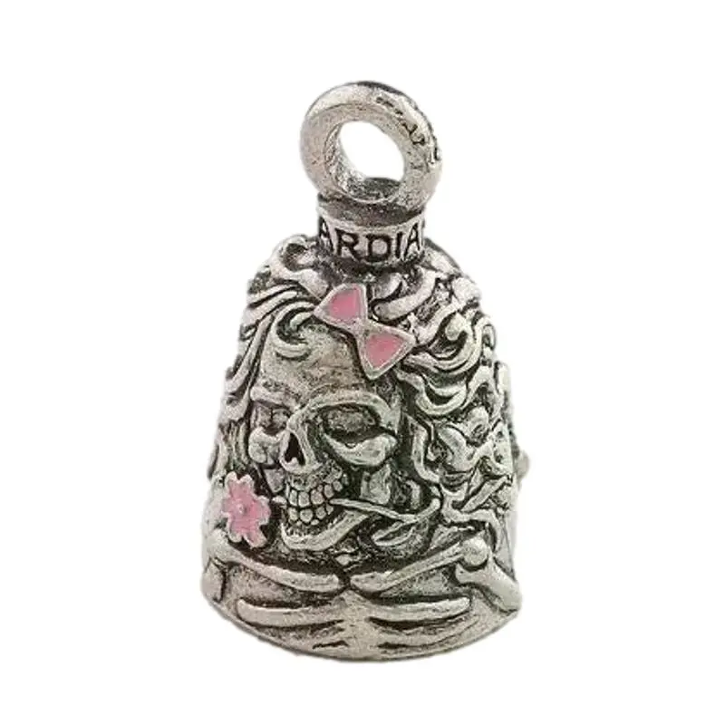 Guardian Bell personnalisé- Lady Skull Pink -SOLDES