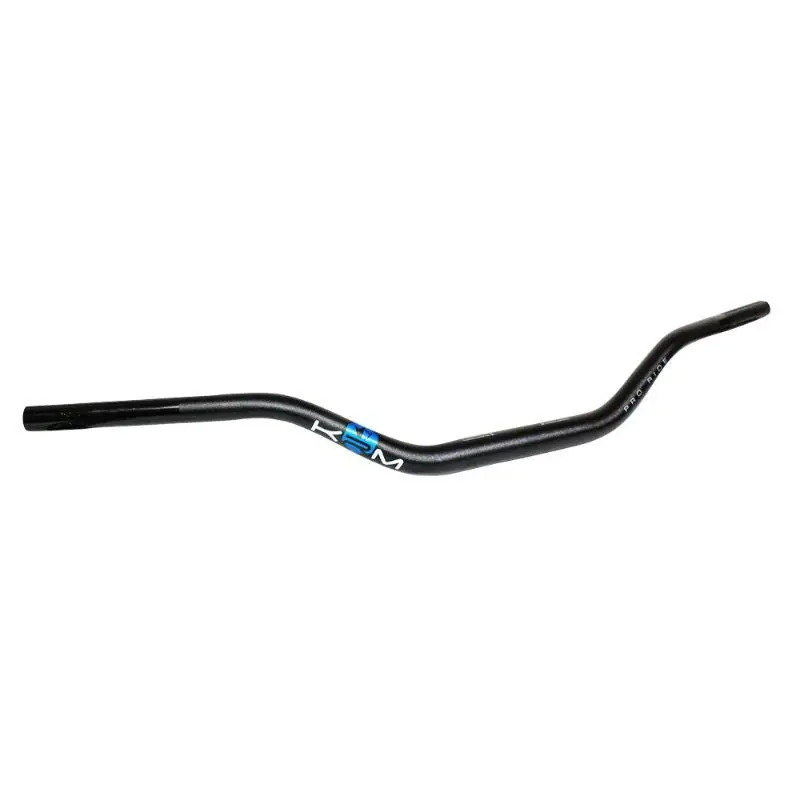 Guidon 50 a boite krm pro ride oversize diam 28,6mm alu noir/bleu