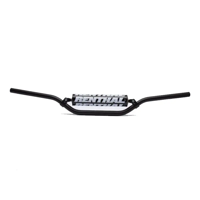 Guidon alu MX/Enduro low noir | Renthal