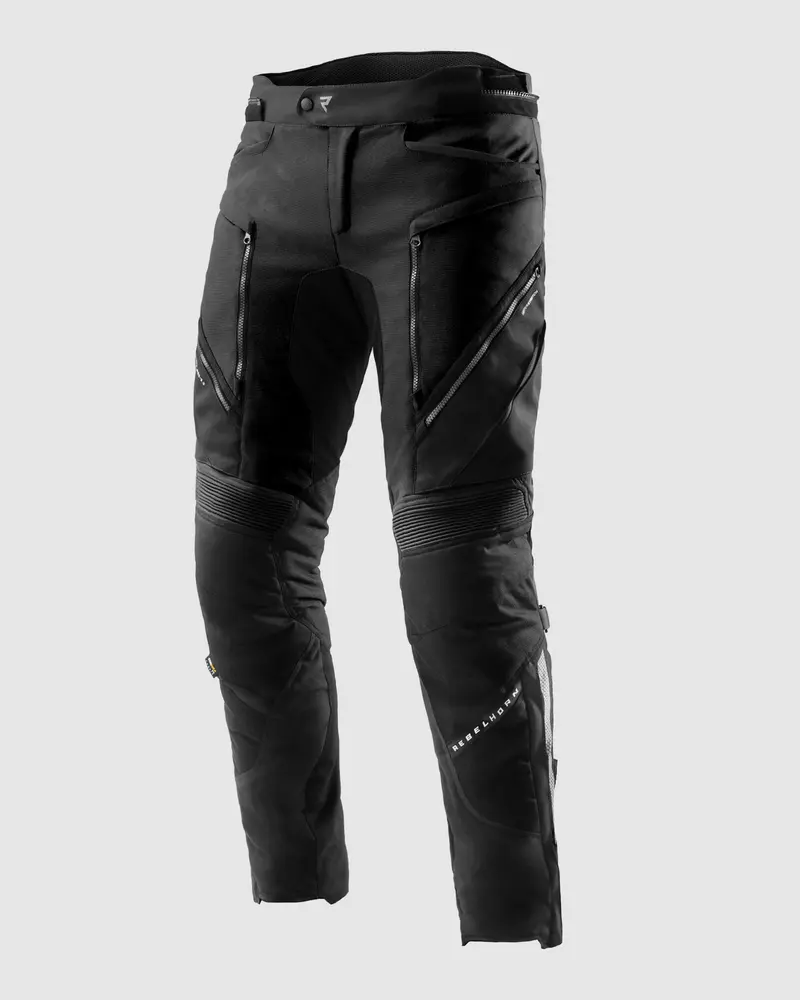 Hardy 3.0 Pantalon Moto Noir Jambe Courte