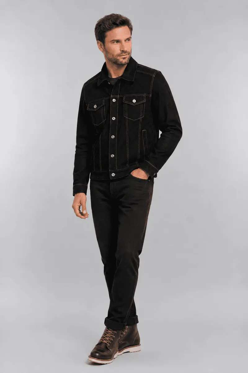 Highwayman - Blouson cuir homme
