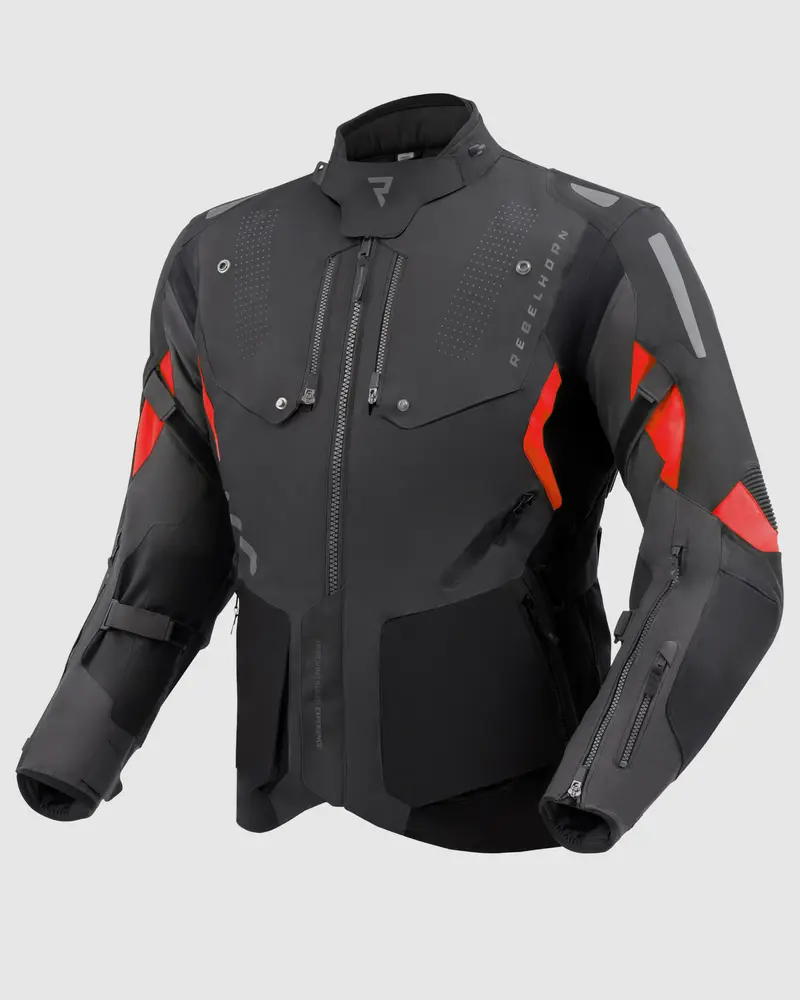 Hiker IV Blouson Moto Rouge