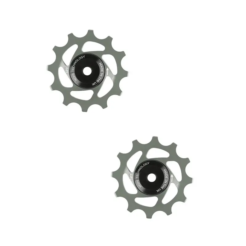 Hope 12 TOOTH JOCKEY WHEELS PAIR Smoke