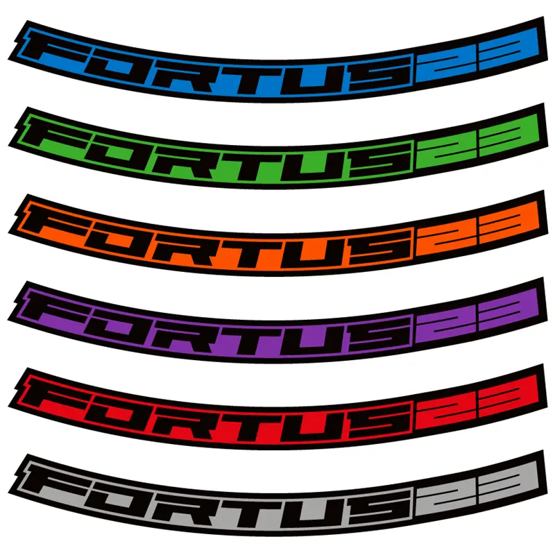 Hope Fortus 23 Rim Decal Kits 27.5 inch and 29 inch