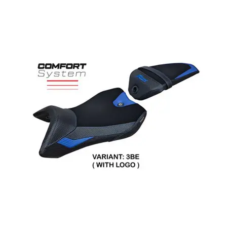 HOUSSE DE SELLE COMPATIBLE YAMAHA R125 (16-18) MODÈLE NASHIK