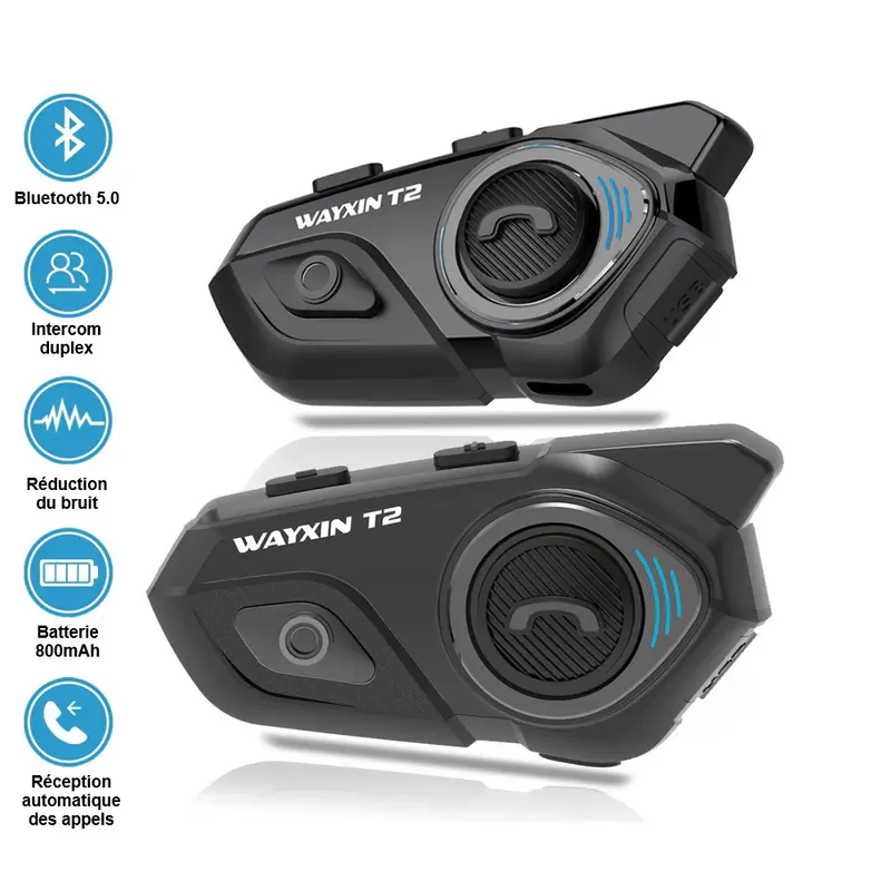 Intercom moto - WAYXIN-T2