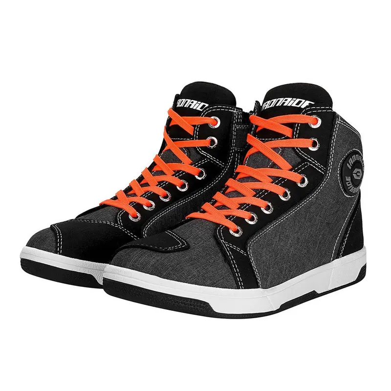 IRONRIDE™ Sneakers Moto Urbaines – Renfort Malléole & Zip