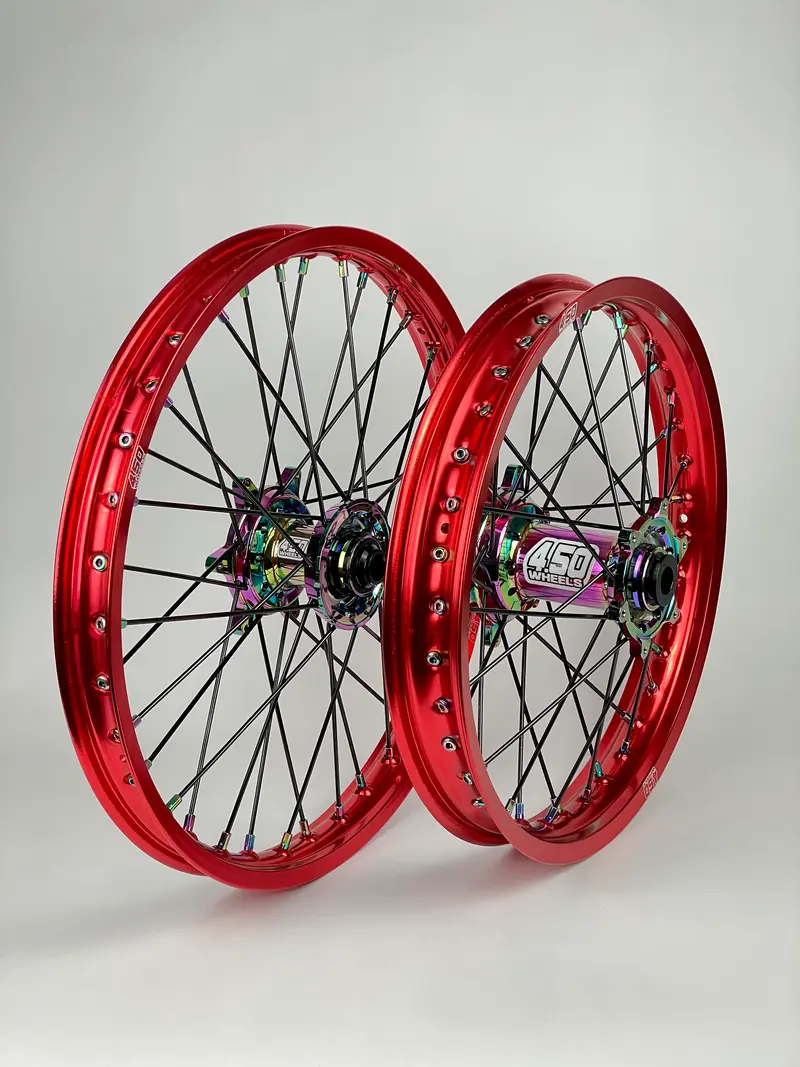 Jantes Cross 4.50 WHEELS édition fuel & Red