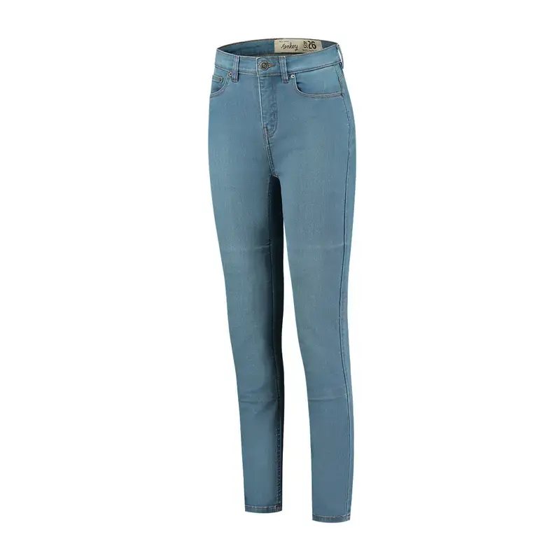 Jean moto femme - Emma bleu