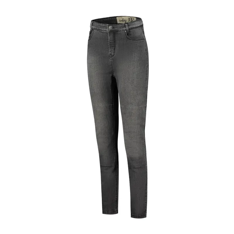 Jean moto femme - Emma noir