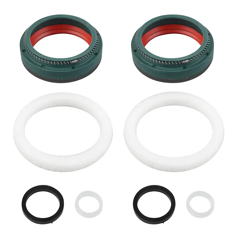 Joint Spi Et Cache Poussiere De Fourche Rockshox 32 mm (Diam Spi 32X41X8 mm) Dual Compound -Skf-