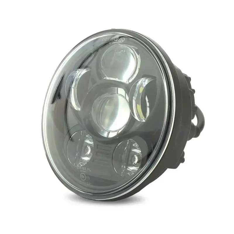 Kit de Phare LED 5,75 Universal Moto C10 Noir pour Motos