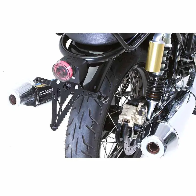 Kit support de plaque d'immatriculation Vintage (Royal Enfield Interceptor/GT 650) | Hedgehog