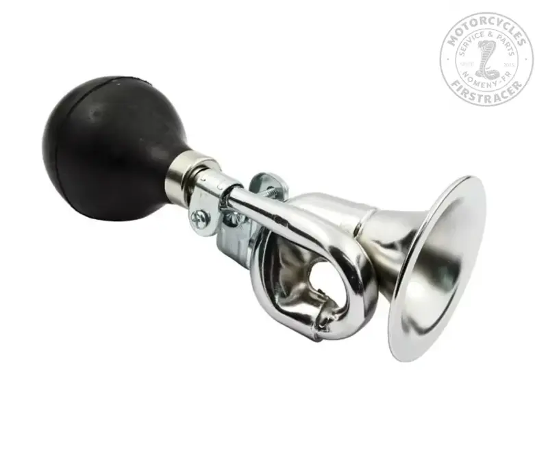 Klaxon style rétro manuel Vintage Chrome – URAL / motos classiques